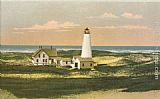 Norman Parkinson Great Point Lighthouse, Nantucket, Massachusetts painting